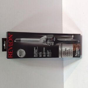 Revlon Perfect Ceramic Heat Curling Iron 3/4 Barrel - New in Sealed Box